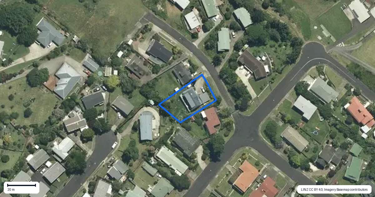 Property context map for 400 Garden Place, Thames