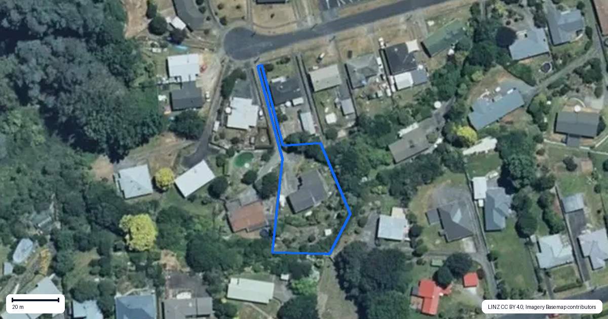 Property context map for 34 Manson Street, Taumarunui