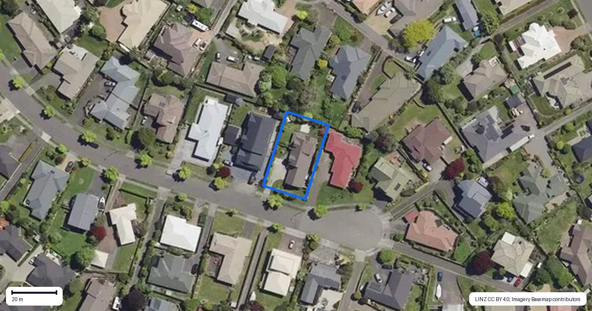 Property context map for 14 Thelma Place, Lynmore, Rotorua