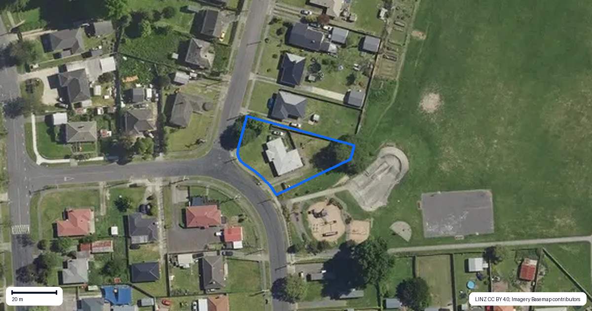 Property context map for 1 Wrigley Road, Fordlands, Rotorua