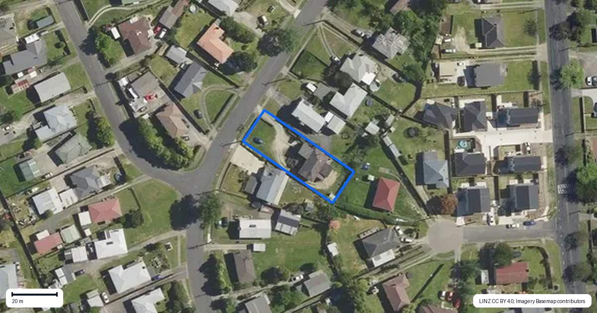 Property context map for 63 Meadowbank Crescent, Fordlands, Rotorua