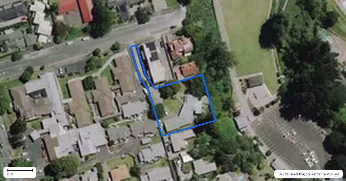 Property context map for 22A Dawson Street, Hamilton East, Hamilton