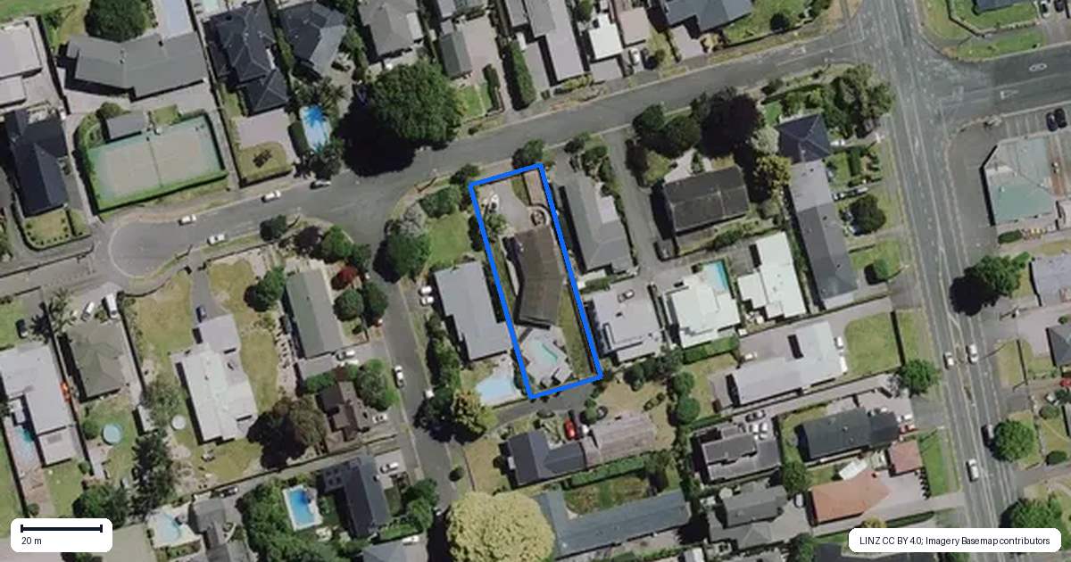 Property context map for 9 Arran Road, Chartwell, Hamilton