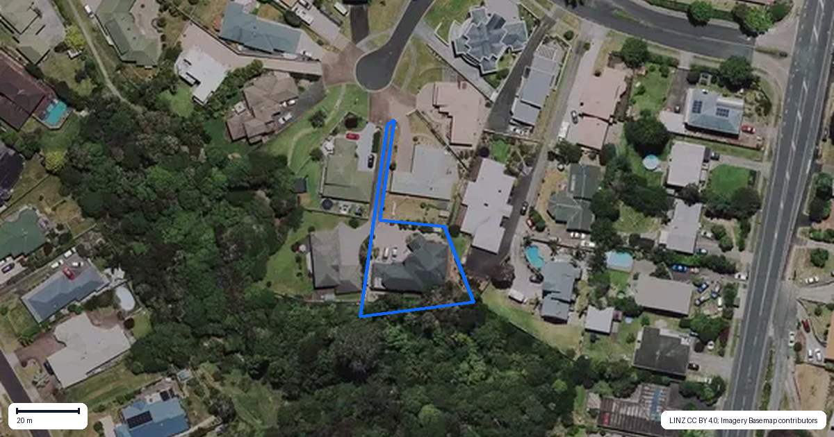 Property context map for 7 Sunset Close, Western Heights, Hamilton