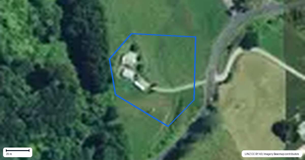 Property context map for 98 Tumutumu Road, Waitomo, Te Kuiti