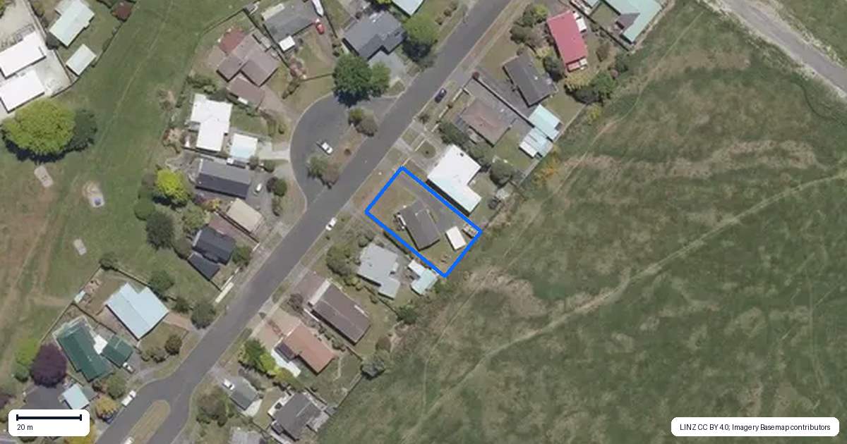 Property context map for 12 Epping Place, Richmond Heights, Taupo