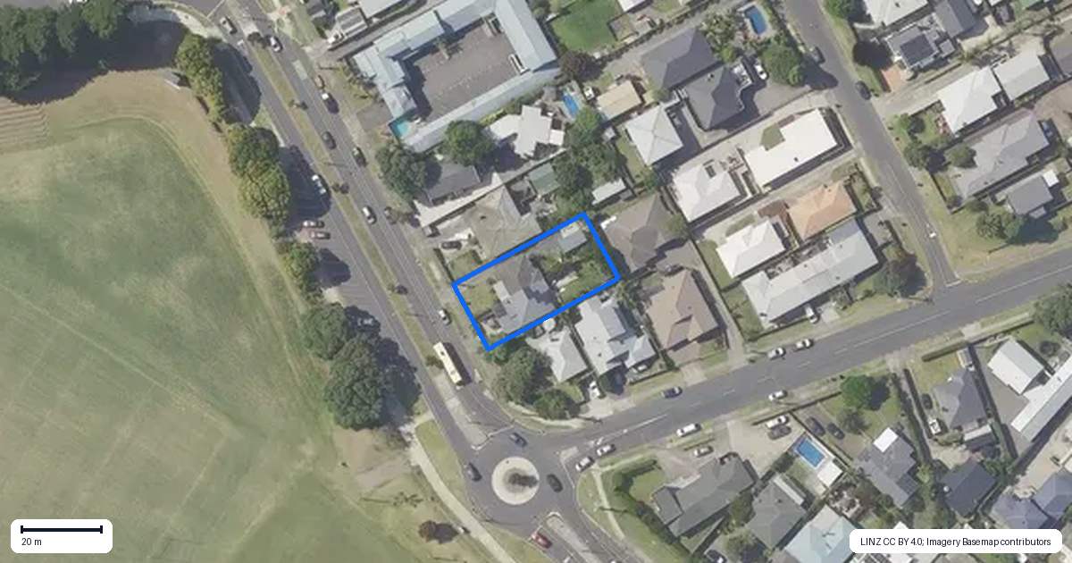 Property context map for 457 Maunganui Road, Mount Maunganui