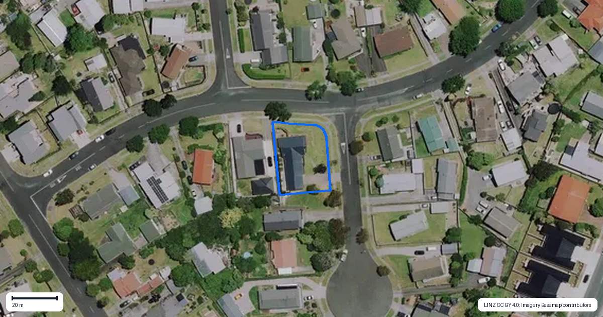 Property context map for 2 Judena Place, Pukete, Hamilton