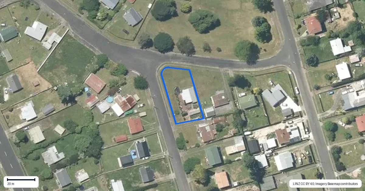 Property context map for 3 Colinton Place, Tokoroa