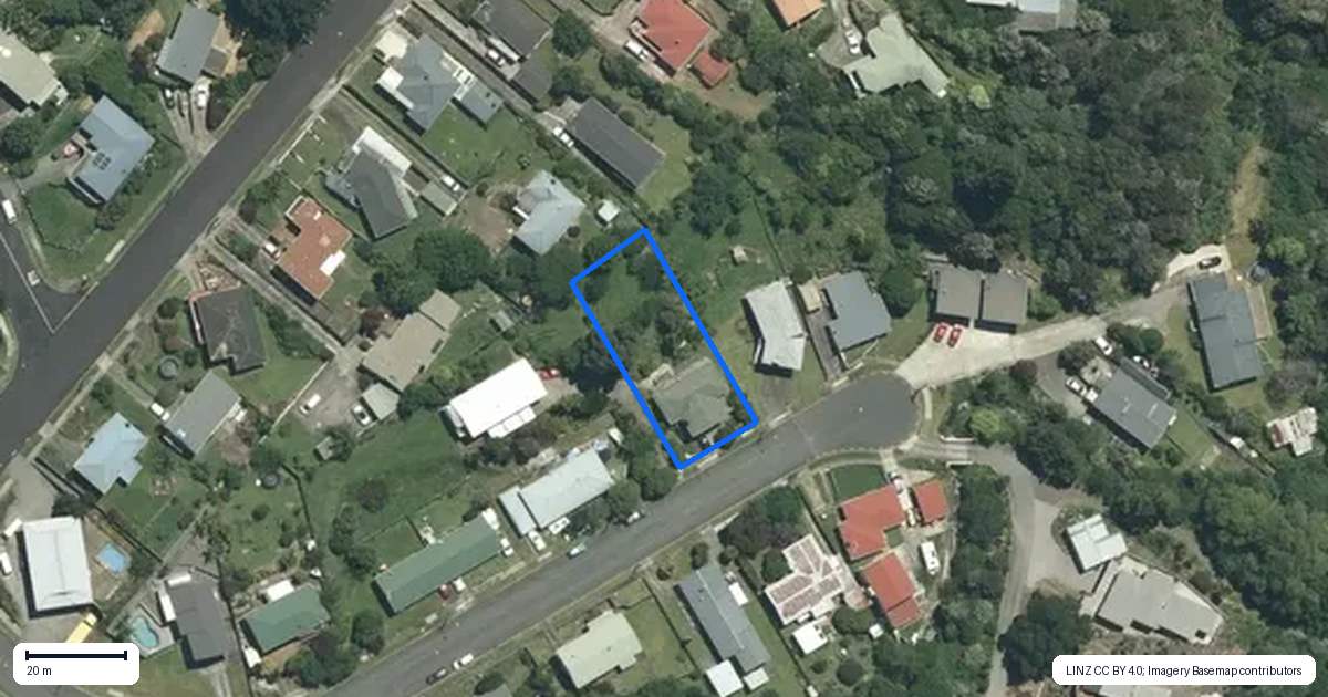 Property context map for 115 Bowen Place, Thames