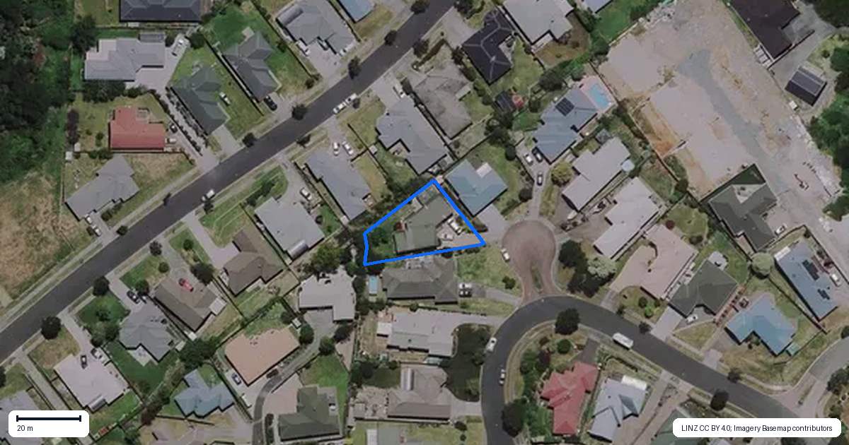 Property context map for 3 Melfort Place, Nawton, Hamilton