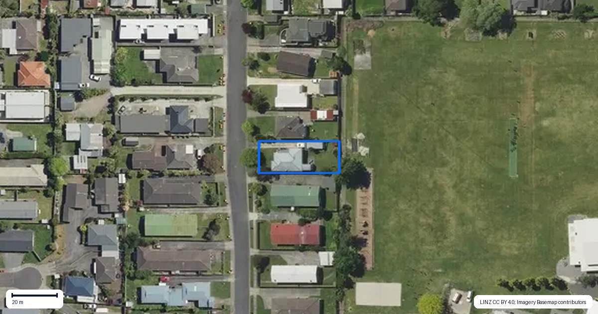 Property context map for 20 Phillip Street, Victoria, Rotorua