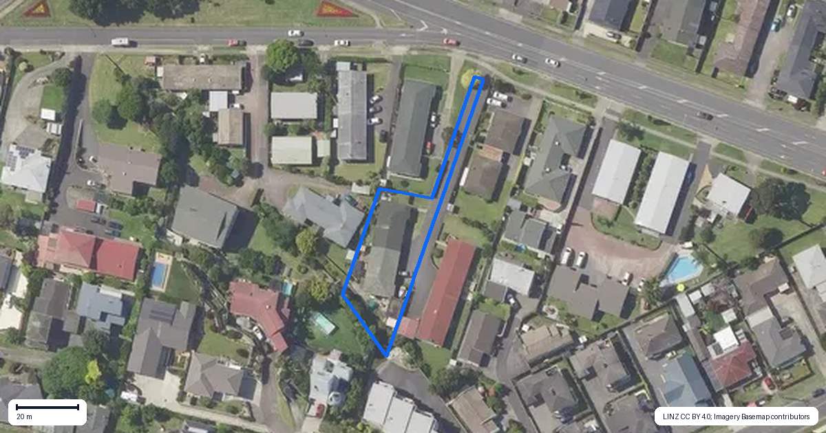 Property context map for 106A Chapel Street, Otumoetai, Tauranga