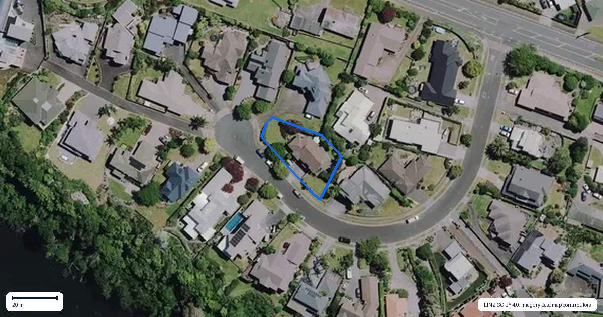 Property context map for 12 Munro Place, Flagstaff, Hamilton