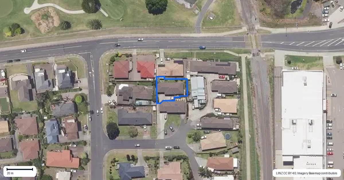 Property context map for 5 Liftan Place, Mount Maunganui