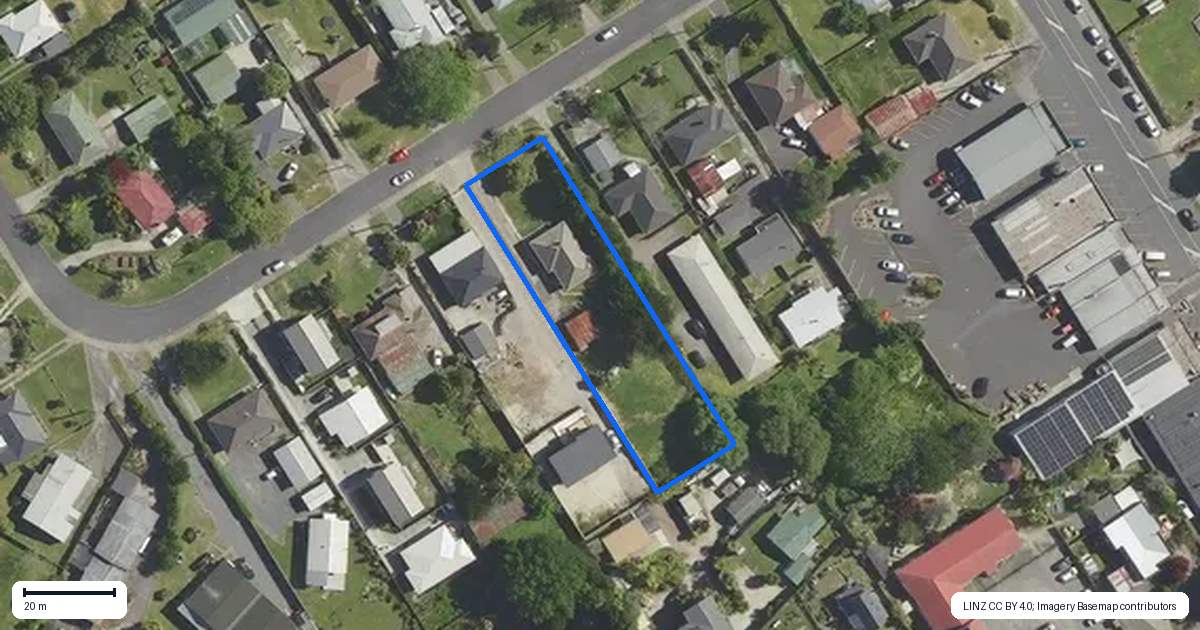 Property context map for 8 Island View Road, Western Heights, Rotorua