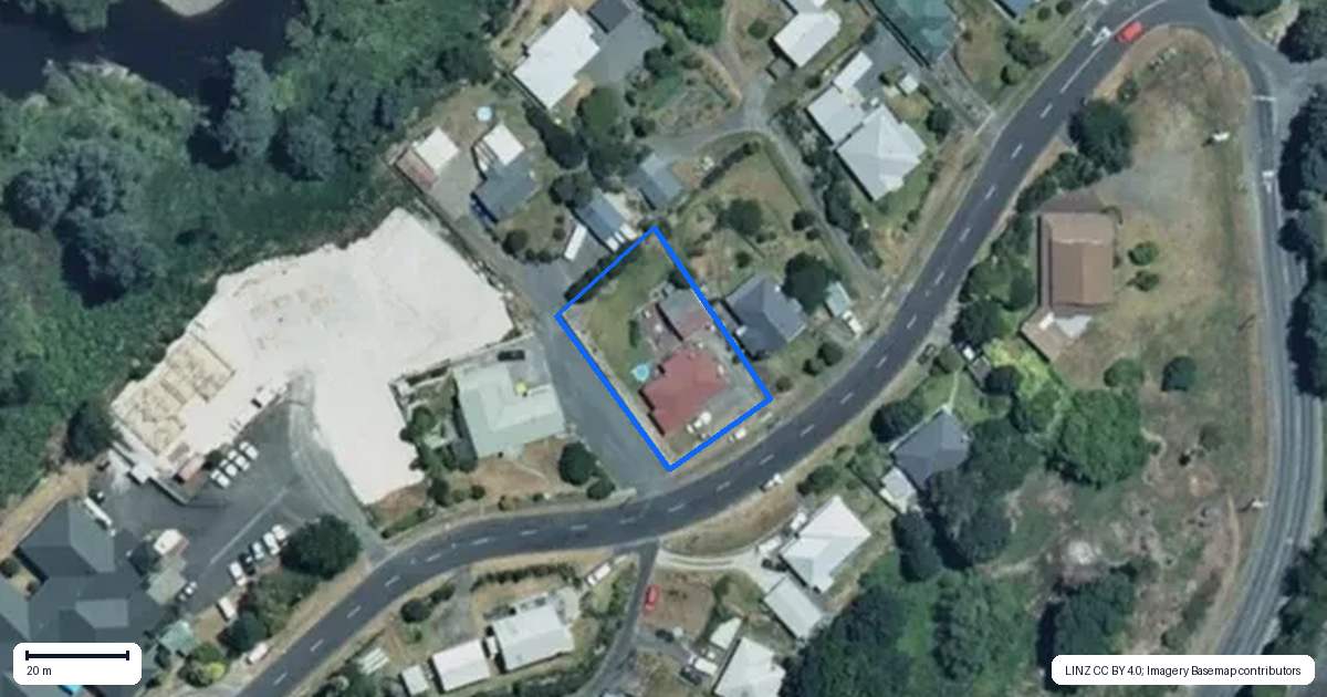 Property context map for 62 Ward Street, Taumarunui