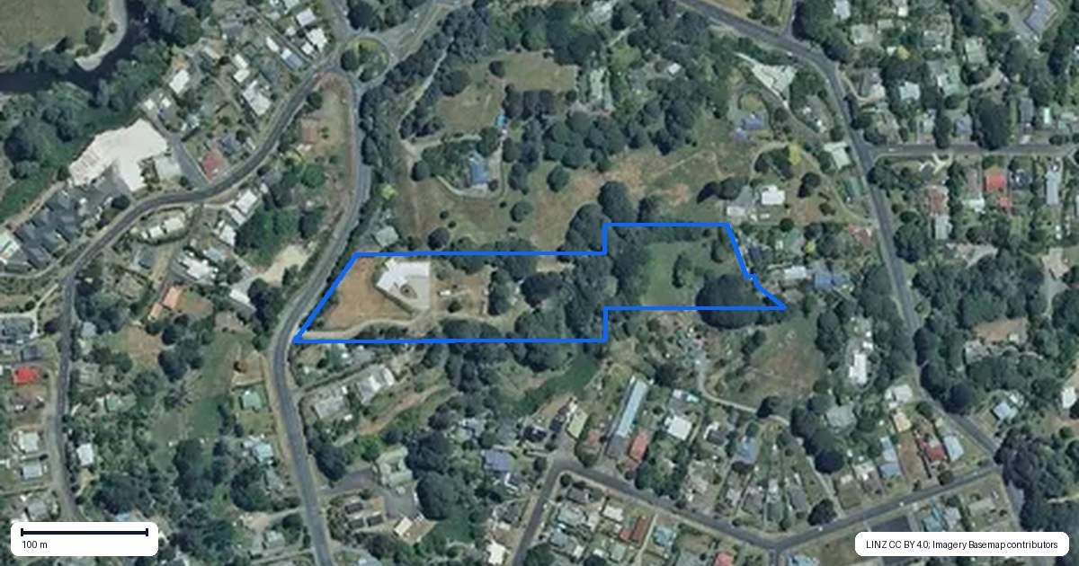 Property context map for 29 Golf Road, Taumarunui