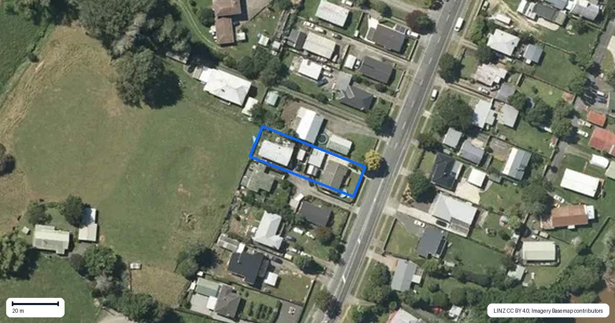 Property context map for 41 Waingaro Road, Ngaruawahia
