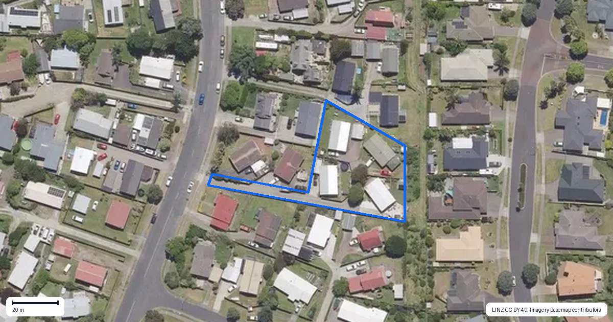 Property context map for 63D Hartford Avenue, Papamoa Beach, Papamoa