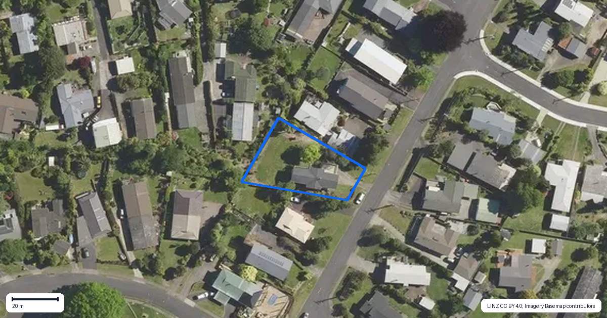 Property context map for 55 Utuhina Road, Springfield, Rotorua