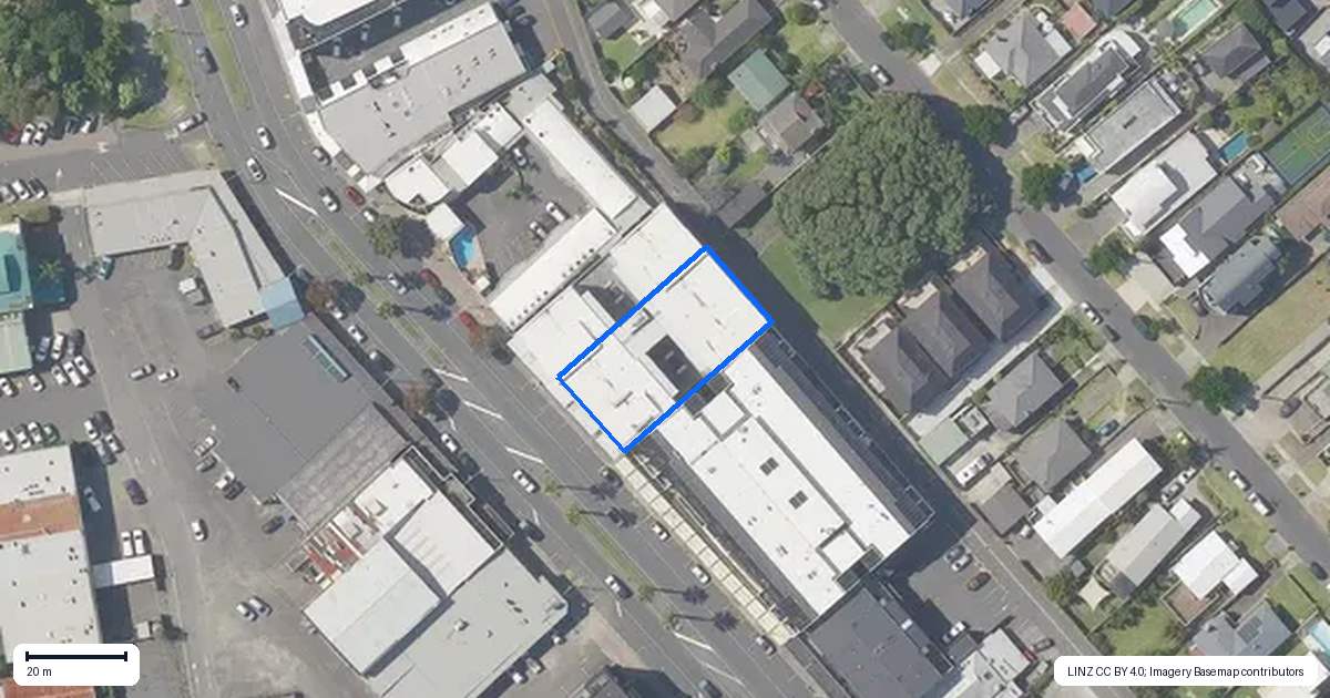Property context map for 108/277 Maunganui Road, Mount Maunganui