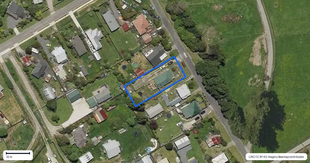 Property context map for 8 Turoa Street, Mamaku