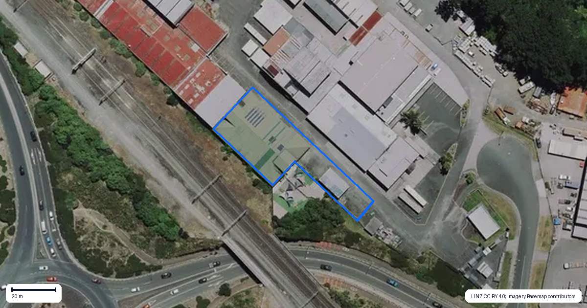 Property context map for 15 Goodfellow Place, Frankton, Hamilton