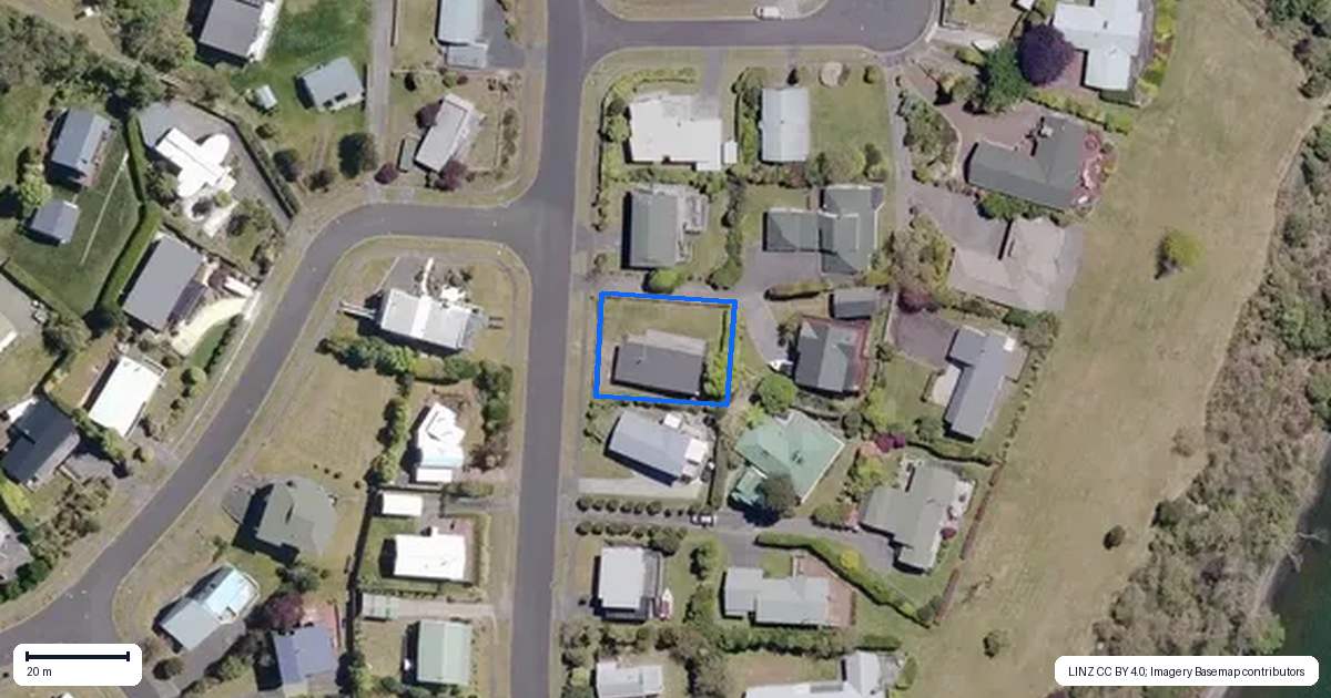 Property context map for 21 Ngati Parekaawa Drive, Kuratau, Turangi