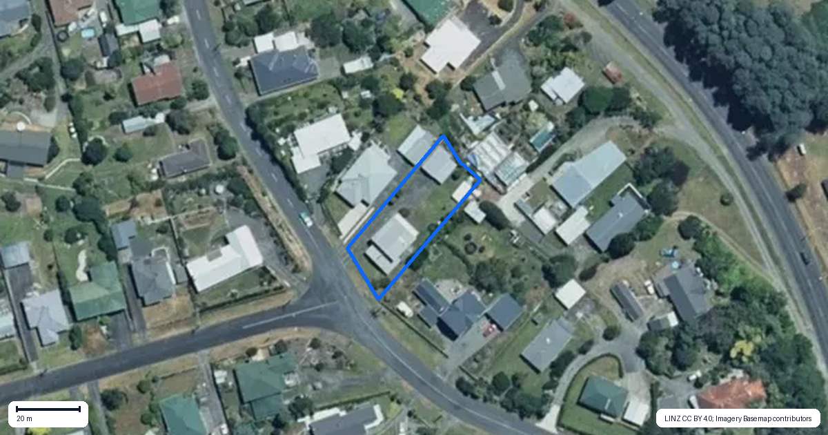Property context map for 19 Tarrangower Avenue, Taumarunui