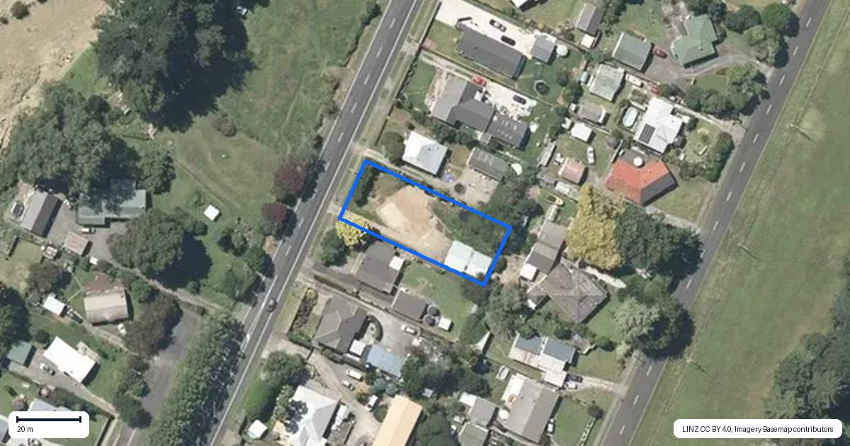 Property context map for 1307 Horotiu Road, Whatawhata, Hamilton