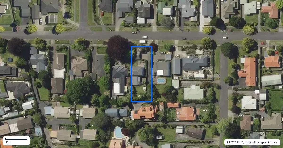 Property context map for 16 High Street, Glenholme, Rotorua
