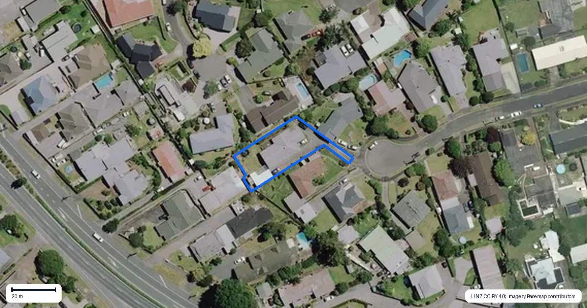 Property context map for 14 Lysander Place, Hillcrest, Hamilton