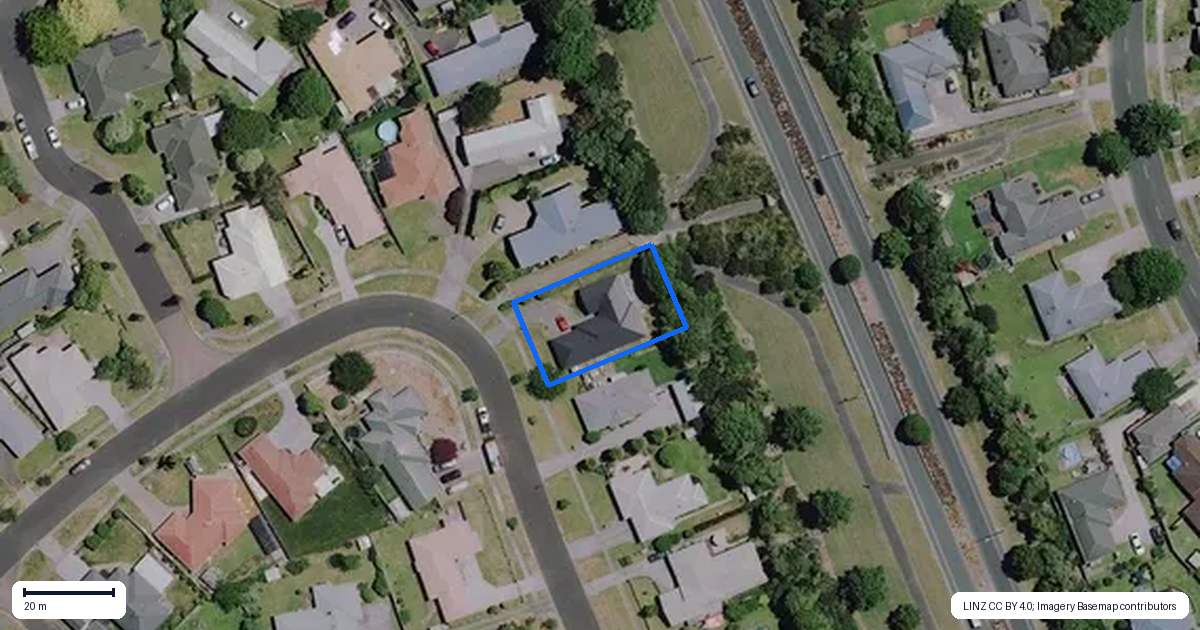 Property context map for 53 Spinnaker Drive, Flagstaff, Hamilton
