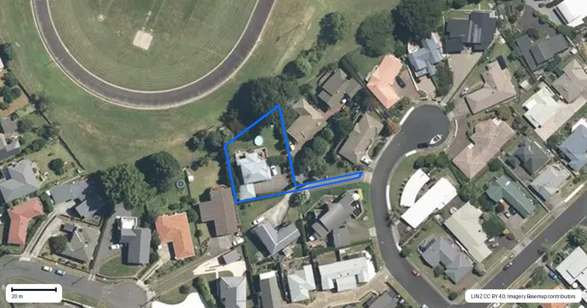 Property context map for 77 Northleigh Place, Te Awamutu