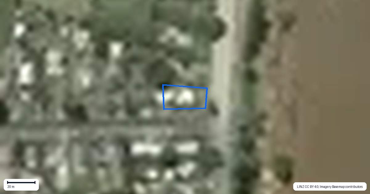 Property context map for 68 Riverview Road, Huntly