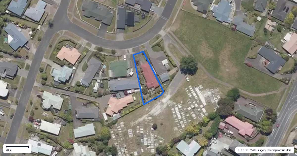 Property context map for 7 Whetu Place, Nukuhau, Taupo