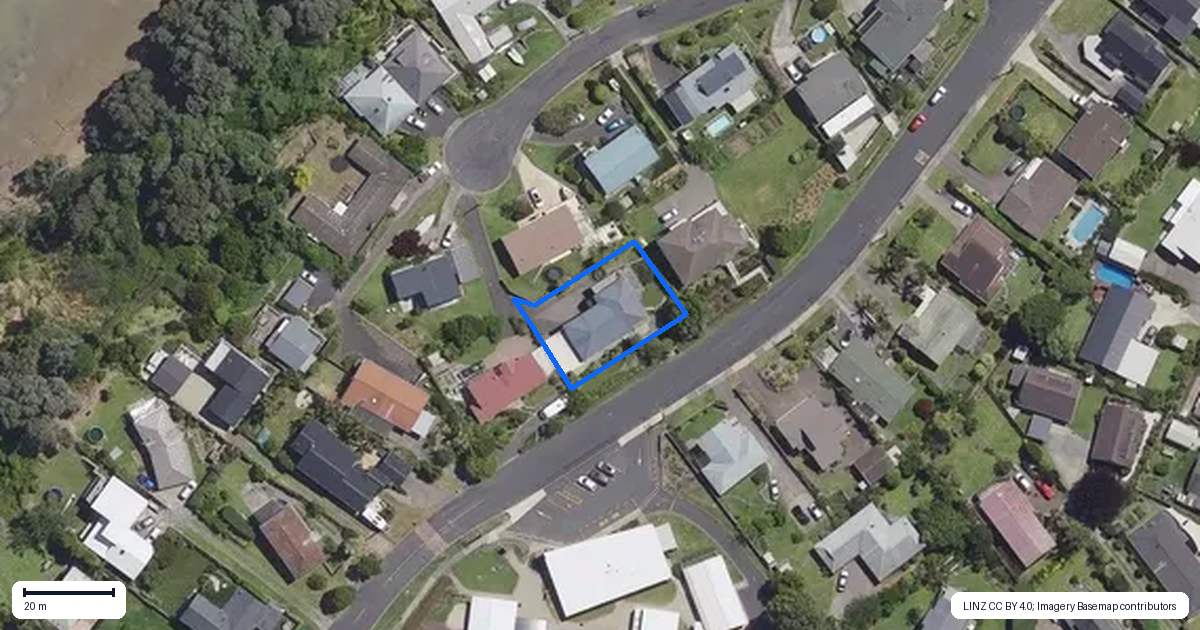Property context map for 38 Hamurana Road, Omokoroa