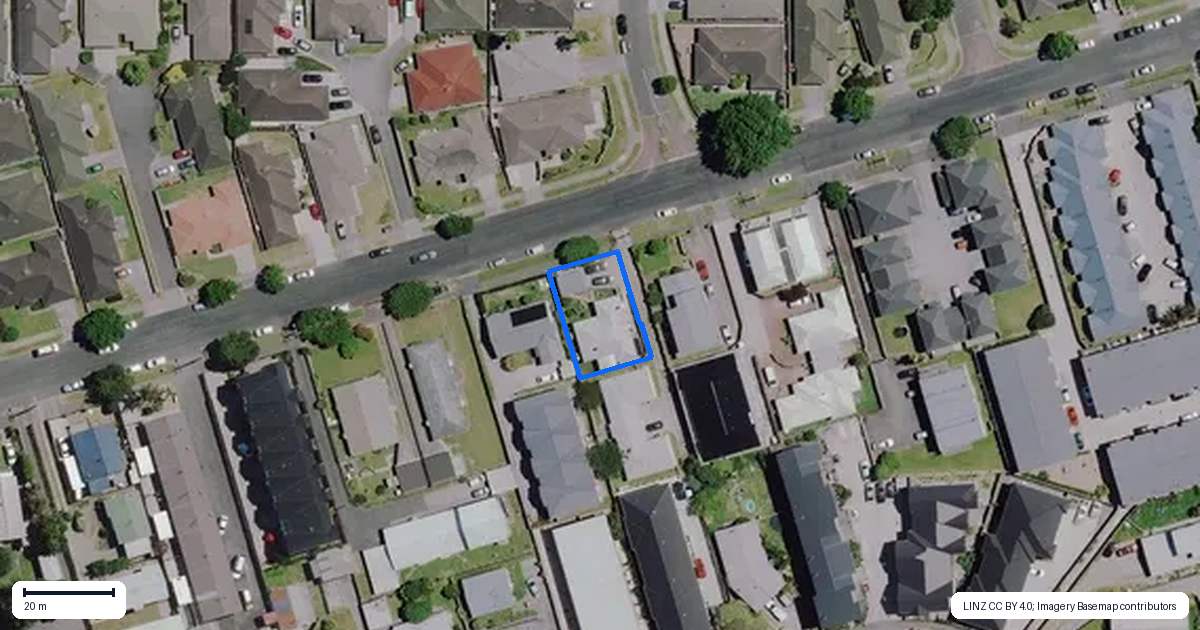Property context map for 192 Old Farm Road, Hamilton East, Hamilton