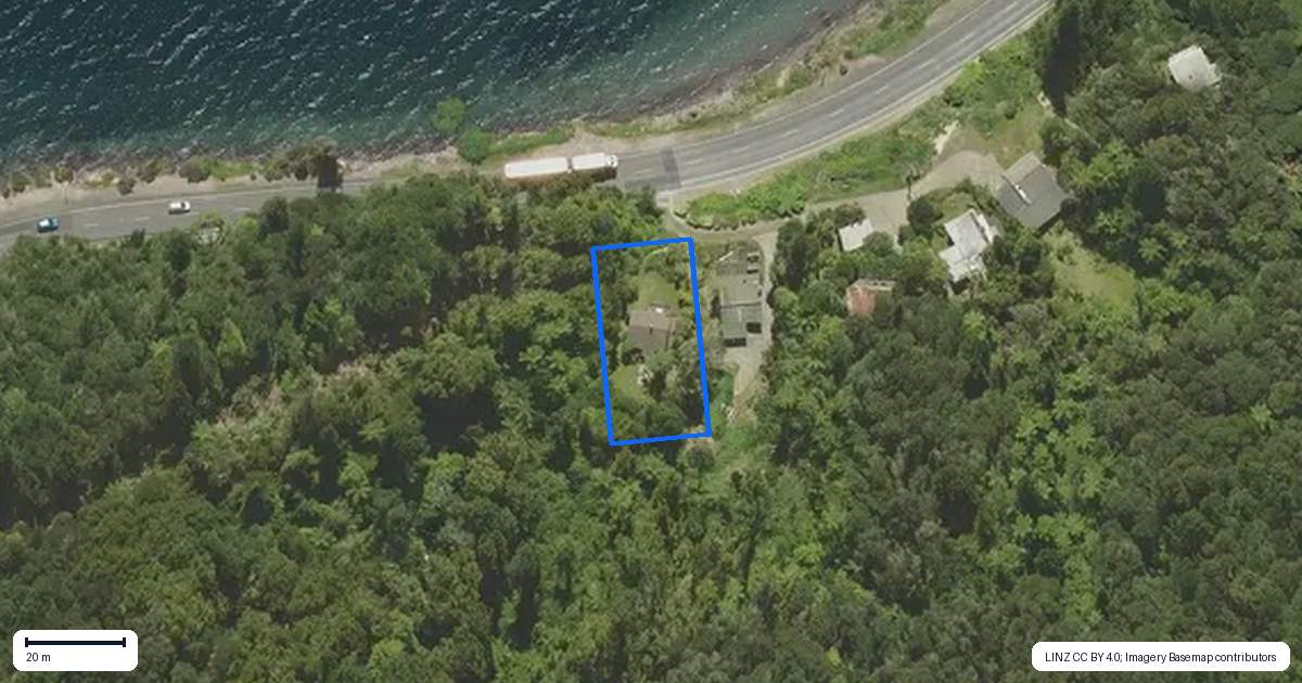 Property context map for 567 State Highway 30, Lake Rotoma, Rotorua