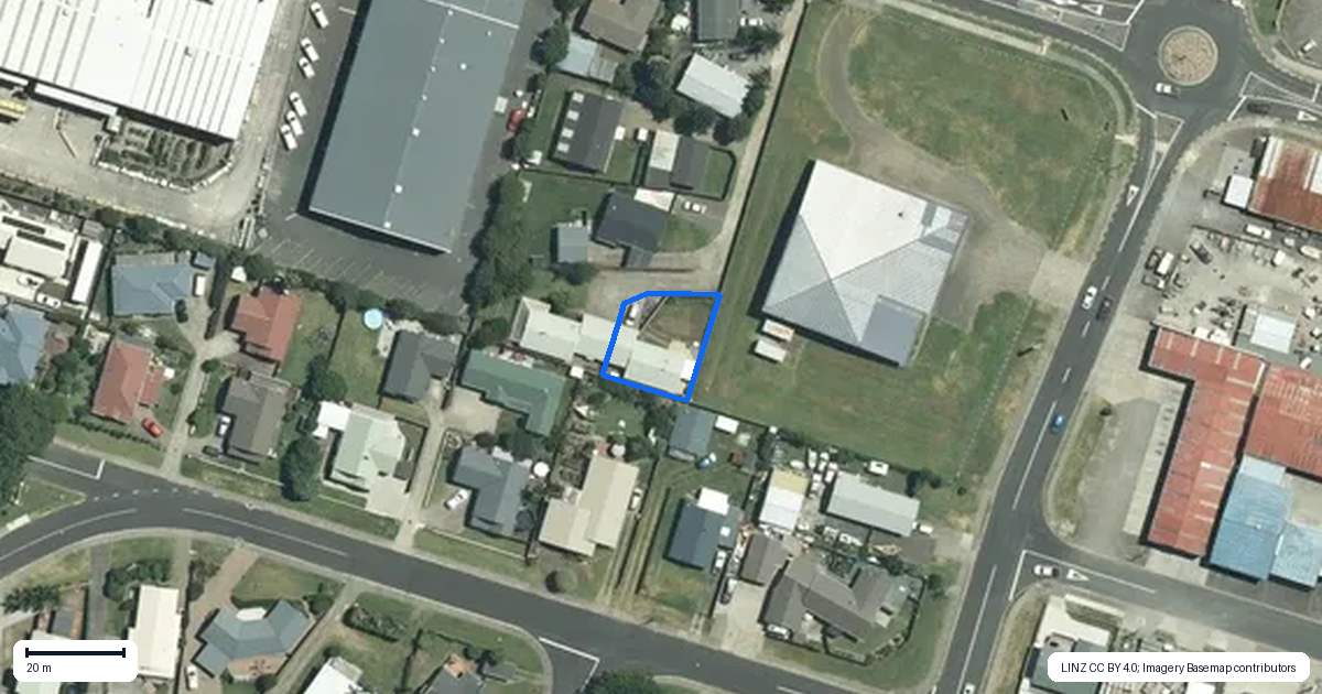 Property context map for 6 Joan Gaskell Drive, Whitianga