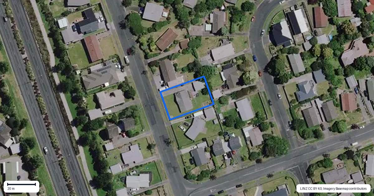 Property context map for 62 Fairview Street, Fairview Downs, Hamilton