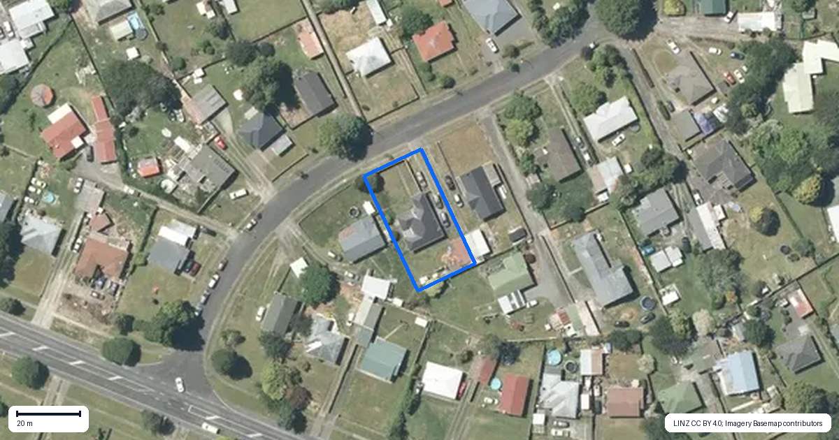 Property context map for 19 Cairngorm Place, Tokoroa