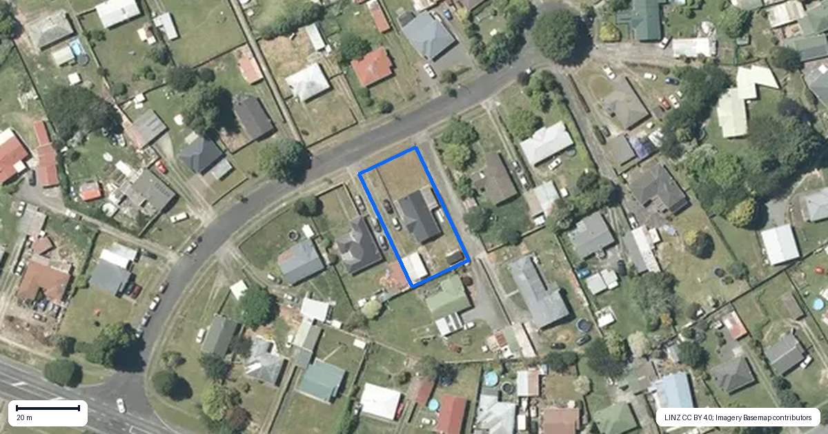 Property context map for 17 Cairngorm Place, Tokoroa