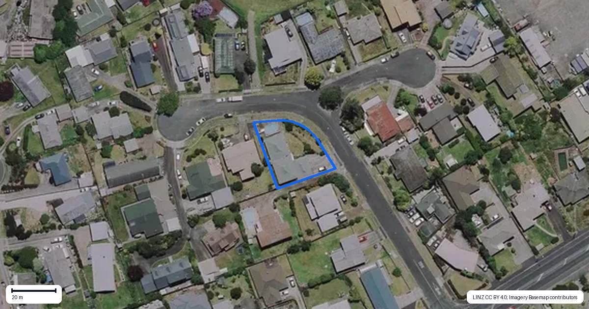 Property context map for 9 Leyton Place, Nawton, Hamilton
