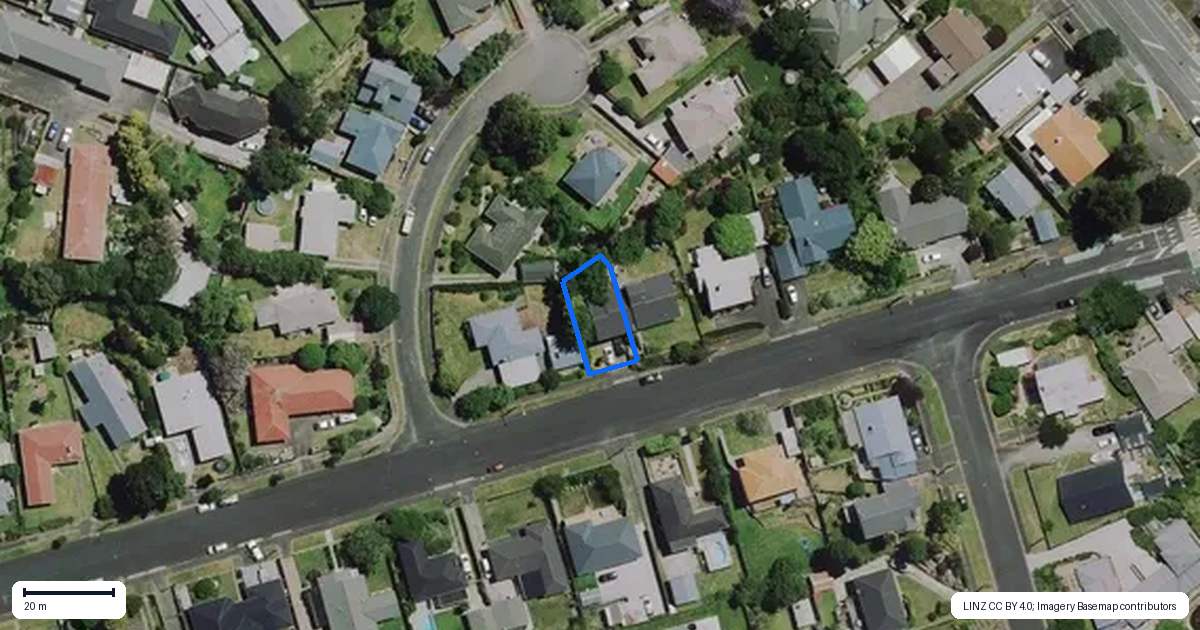 Property context map for 15 Naylor Street, Hamilton East, Hamilton