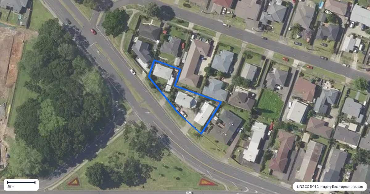 Property context map for 119 Chapel Street, Otumoetai, Tauranga