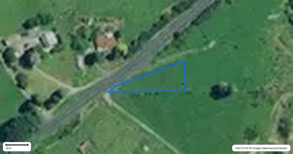 Property context map for 339 State Highway 3, Piopio