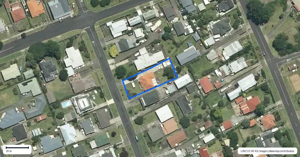 Property context map for 212 Heale Street, Thames