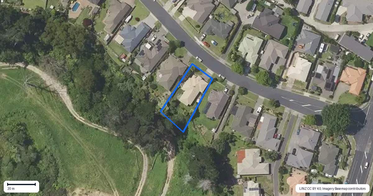 Property context map for 37 Stableford Drive, Pyes Pa, Tauranga